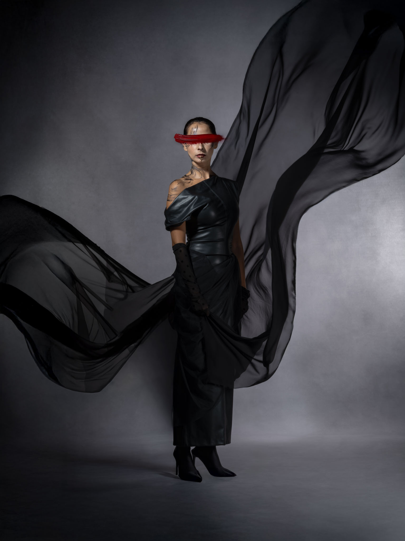 Medusa X — performer em movimento, Estufa Fria